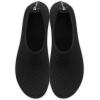 WateLves Womens and Mens Kids Water Shoes Barefoot Quick-Dry Aqua Socks for Beach Swim Surf Yoga Exercise(Black/Dots)