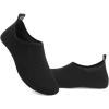 WateLves Womens and Mens Kids Water Shoes Barefoot Quick-Dry Aqua Socks for Beach Swim Surf Yoga Exercise(Blisters-black)