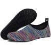 WateLves Womens and Mens Kids Water Shoes Barefoot Quick-Dry Aqua Socks for Beach Swim Surf Yoga Exercise(Bohemia-brown)