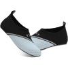 WateLves Womens and Mens Kids Water Shoes Barefoot Quick-Dry Aqua Socks for Beach Swim Surf Yoga Exercise(D-light Blue)