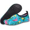 WateLves Womens and Mens Kids Water Shoes Barefoot Quick-Dry Aqua Socks for Beach Swim Surf Yoga Exercise(Pineapple)