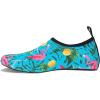 WateLves Womens and Mens Kids Water Shoes Barefoot Quick-Dry Aqua Socks for Beach Swim Surf Yoga Exercise(Pineapple)