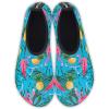 WateLves Womens and Mens Kids Water Shoes Barefoot Quick-Dry Aqua Socks for Beach Swim Surf Yoga Exercise(Pineapple)