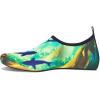 WateLves Womens and Mens Kids Water Shoes Barefoot Quick-Dry Aqua Socks for Beach Swim Surf Yoga Exercise(Shark)