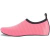 WateLves Womens and Mens Kids Water Shoes Barefoot Quick-Dry Aqua Socks for Beach Swim Surf Yoga Exercise(Tender Pink)