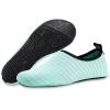 WateLves Womens and Mens Kids Water Shoes Barefoot Quick-Dry Aqua Socks for Beach Swim Surf Yoga Exercise(Tw.green)