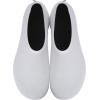 WateLves Womens and Mens Kids Water Shoes Barefoot Quick-Dry Aqua Socks for Beach Swim Surf Yoga Exercise(White)