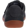 WHITIN Little/Big Kids Minimalist Barefoot Shoes + Zero Drop + Wide Sneaker for Boys/Girls(W8k7 | Dark Grey)