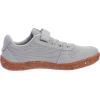 WHITIN Little/Big Kids Minimalist Barefoot Shoes + Zero Drop + Wide Sneaker for Boys/Girls(W8k7 | Light Grey)