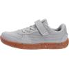 WHITIN Little/Big Kids Minimalist Barefoot Shoes + Zero Drop + Wide Sneaker for Boys/Girls(W8k7 | Light Grey)