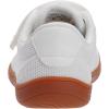 WHITIN Little/Big Kids Minimalist Barefoot Shoes + Zero Drop + Wide Sneaker for Boys/Girls(W8k7 | White)