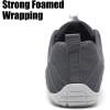 WateLves Barefoot Water Shoes Women Men Anti Slip Wide Toe Breathable Walking Shoes Minimalist Zero Drop Sneakers for Beach Travel Hiking(B-grey)