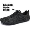 WateLves Barefoot Water Shoes Women Men Anti Slip Wide Toe Breathable Walking Shoes Minimalist Zero Drop Sneakers for Beach Travel Hiking(B-mix Grey)