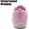 WateLves Barefoot Water Shoes Women Men Anti Slip Wide Toe Breathable Walking Shoes Minimalist Zero Drop Sneakers for Beach Travel Hiking(B-pink)