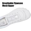 WateLves Barefoot Water Shoes Women Men Anti Slip Wide Toe Breathable Walking Shoes Minimalist Zero Drop Sneakers for Beach Travel Hiking(B-white)