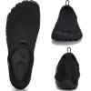 WateLves Barefoot Water Shoes Women Men Minimalist Comfortable Walking Shoes Beach Outdoor Running Sneakers(Black)