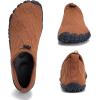 WateLves Barefoot Water Shoes Women Men Minimalist Comfortable Walking Shoes Beach Outdoor Running Sneakers(Brown)
