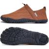 WateLves Barefoot Water Shoes Women Men Minimalist Comfortable Walking Shoes Beach Outdoor Running Sneakers(Brown)