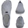 WateLves Barefoot Water Shoes Women Men Minimalist Comfortable Walking Shoes Beach Outdoor Running Sneakers(Grey)