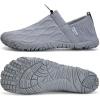 WateLves Barefoot Water Shoes Women Men Minimalist Comfortable Walking Shoes Beach Outdoor Running Sneakers(Grey)