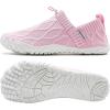 WateLves Barefoot Water Shoes Women Men Minimalist Comfortable Walking Shoes Beach Outdoor Running Sneakers(Light Pink)