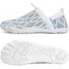 WateLves Barefoot Water Shoes Women Men Minimalist Comfortable Walking Shoes Beach Outdoor Running Sneakers(Mixed White)