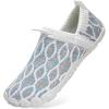 WateLves Barefoot Water Shoes Women Men Minimalist Comfortable Walking Shoes Beach Outdoor Running Sneakers(Mixed White)