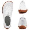 WateLves Barefoot Water Shoes Women Men Minimalist Comfortable Walking Shoes Beach Outdoor Running Sneakers(White)