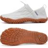 WateLves Barefoot Water Shoes Women Men Minimalist Comfortable Walking Shoes Beach Outdoor Running Sneakers(White)
