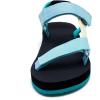 WateLves Kids Sandals Boys Girls Lightweight Non-slip Athletic Sandals with Adjustable Webbing for Hiking Walking Beach Water Sports(Mint Green)