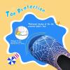 WateLves Kids Water Shoes Toddler Girls Boys Barefoot Non-Slip Quick Dry Aqua Socks for Beach Swim Walking(Blue/Red)