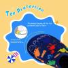 WateLves Kids Water Shoes Toddler Girls Boys Barefoot Non-Slip Quick Dry Aqua Socks for Beach Swim Walking(Dinosaur/Navy)