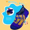 WateLves Kids Water Shoes Toddler Girls Boys Barefoot Non-Slip Quick Dry Aqua Socks for Beach Swim Walking(Excavator)