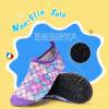 WateLves Kids Water Shoes Toddler Girls Boys Barefoot Non-Slip Quick Dry Aqua Socks for Beach Swim Walking(Fish Scale Purple)