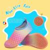 WateLves Kids Water Shoes Toddler Girls Boys Barefoot Non-Slip Quick Dry Aqua Socks for Beach Swim Walking(Fishscale Orange)