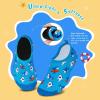 WateLves Kids Water Shoes Toddler Girls Boys Barefoot Non-Slip Quick Dry Aqua Socks for Beach Swim Walking(Little Shark)