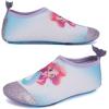 WateLves Kids Water Shoes Toddler Girls Boys Barefoot Non-Slip Quick Dry Aqua Socks for Beach Swim Walking(Mermaids)