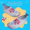 WateLves Kids Water Shoes Toddler Girls Boys Barefoot Non-Slip Quick Dry Aqua Socks for Beach Swim Walking(Mermaids)
