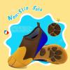 WateLves Kids Water Shoes Toddler Girls Boys Barefoot Non-Slip Quick Dry Aqua Socks for Beach Swim Walking(Puppy Footprint)
