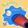 WateLves Kids Water Shoes Toddler Girls Boys Barefoot Non-Slip Quick Dry Aqua Socks for Beach Swim Walking(Red/Blue)