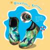 WateLves Kids Water Shoes Toddler Girls Boys Barefoot Non-Slip Quick Dry Aqua Socks for Beach Swim Walking(Shark)