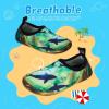 WateLves Kids Water Shoes Toddler Girls Boys Barefoot Non-Slip Quick Dry Aqua Socks for Beach Swim Walking(Shark)