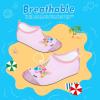 WateLves Kids Water Shoes Toddler Girls Boys Barefoot Non-Slip Quick Dry Aqua Socks for Beach Swim Walking(Shiny Pink Unicorn)