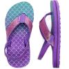 WateLves Little Girls Flip Flops Size 12