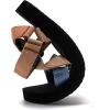 WateLves Men’s Sandals Hiking-Sport-Sandals with Adjustable Webbing Lightweight Water-Athletic-Beach-Sandals for Walking-Fishing-Travel-Trekking-Camping(Brown Blue)
