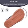 WateLves Toddler Little Kid Wide Barefoot Shoes Boys Girls Minimalist Slip On Sneakers Canvas Walking Shoes Fit Naturally Zero Drop Sole(Dq437/Deep Blue Dinosaur)