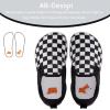 WateLves Toddler Little Kid Wide Barefoot Shoes Boys Girls Minimalist Slip On Sneakers Canvas Walking Shoes Fit Naturally Zero Drop Sole(Dq437/Lattice)