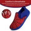 WateLves Toddler Little Kid Wide Barefoot Shoes Boys Girls Minimalist Slip On Sneakers Canvas Walking Shoes Fit Naturally Zero Drop Sole(Dq437/Web)