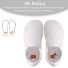 WateLves Toddler Little Kid Wide Barefoot Shoes Boys Girls Minimalist Slip On Sneakers Canvas Walking Shoes Fit Naturally Zero Drop Sole(Dq437/White)
