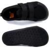 WateLves Toddler Little Kid Wide Barefoot The First Walking Shoes Girls Boys Breathable Lightweight Splay Naturally Minimalist Sneakers(Black)